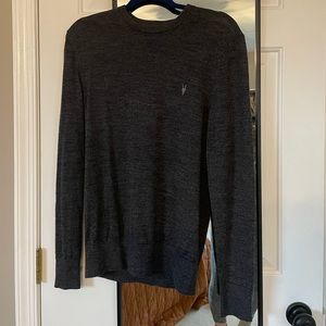 AllSaints Mode Slim Fit Wool Sweater
